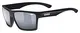 uvex Unisex – Erwachsene, lgl 29 Sonnenbrille, black mat/silver, one size