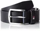 Tommy Hilfiger Jungen Gürtel NEW DENTON BELT, Gr. 65 cm (Herstellergröße: M), Blau (MIDNIGHT 403)