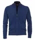 Redmond Herren Melange Strickjacke unifarben Hoher 100% Baumwolle