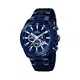 Festina Herren Chronograph Quarz Uhr mit Edelstahl beschichtet Armband F16887/1