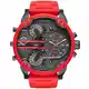 Diesel Herren Analog Quarz Uhr mit Edelstahl Armband DZ7370