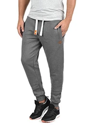 !Solid Benn Herren Jogginghose Sweatpants Sporthose mit kuscheliger Fleece-Innenseite aus hochwertiger Baumwollmischung Meliert, Größe:M, Farbe:Grey Melange (8236)