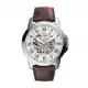 Fossil Herren Analog Automatik Uhr mit Leder Armband ME3099