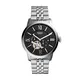 Fossil ME3107 Automatic Townsman Uhr Herrenuhr Edelstahl Edelstahl 50m Analog Silber