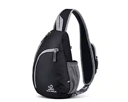 Crossbody Bag Damen und Herren Sling Bag Triangle Pack Rucksack für Reisen, Sport, Wandern