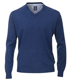 Pullover Uni 12 blau M