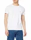 Tommy Hilfiger Herren CORE STRETCH SLIM CNECK TEE T-Shirt, Weiß, Medium