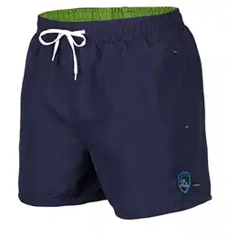 Badehose Herren Schwimmhose Herren Badeshorts Herren, 5106 Badehose Herren lang blau Blue, Gr. M