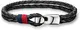 Tommy Hilfiger Herren-Armband Edelstahl Leder 20.5 cm - 2700670