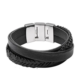Herren Armband Multi-Strand Leather