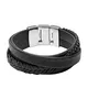 Fossil Herren Armband Multi-Strand Leather