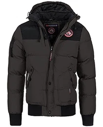 Herren Vortex Men JKT Parkas, Grau (D.Grey), Medium