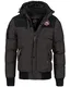 Geographical Norway Herren Vortex Men JKT Parkas, Grau (D.Grey), Medium