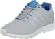 adidas Herren ZX Flux Sneaker, Grau (LGH Solid Grey/Shock Blue/Blue Glow), 42