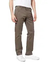 Herren Alpha Original Slim Hose, Dark Pebble, 32W / 32L