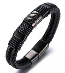 Halukakah Vulkan Herren-Armband Schwarz