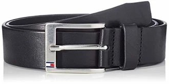 Tommy Hilfiger Herren New Aly Belt Gürtel Schwarz Tommy Hilfiger Herren New Aly Belt Gürtel Schwarz