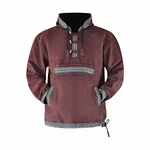 virblatt Baja Hoodie Kapuzenpullover Braun