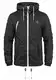 SOLID SDTilden Herren Übergangsjacke Herrenjacke Jacke mit Kapuze Kordelzug Reißverschluss Brusttasche Eingrifftaschen Regular fit, Größe:S, Farbe:Dark Grey (2890)