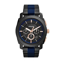 Herren Chronograph Quarz Uhr mit Edelstahl Armband FS5164