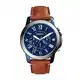 Fossil Herren Chronograph Quarz Uhr mit Leder Armband FS5151