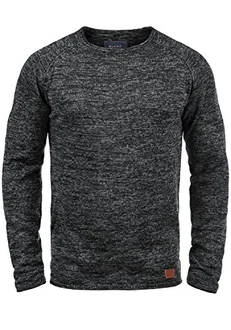 Blend Dan Herren Strickpullover Feinstrick Mit Rundhals (20700587ME) Black (70155)