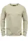 Blend Dan Herren Strickpullover Feinstrick Pullover Mit Rundhals Und Melierung, Größe:M, Farbe:Bone White (70016)