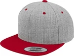 Yupoong Flexfit Unisex Kappe Classic Snapback 2-Tone heather/rot