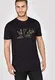Alpha Industries Camo Print T-Shirt Schwarz S