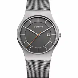 Herren Uhr Quarz Movement - Classic Collection mit Edelstahl und Saphirglas 11938-007 Armbandsuhren - Wasserdicht: 3 ATM