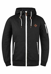 !Solid Tilly Herren Übergangsjacke mit Kapuze Black