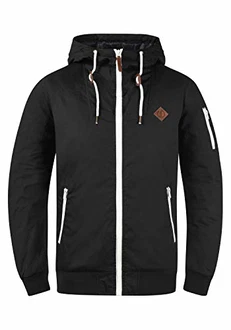 !Solid Tilly Herren Übergangsjacke mit Kapuze Black