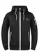 !Solid Tilly Herren Übergangsjacke Herrenjacke Jacke gefüttert mit Kapuze, Größe:M, Farbe:Black (9000)
