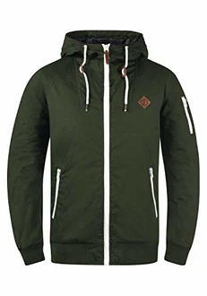 !Solid Tilly Herren Übergangsjacke mit Kapuze Climb Ivy