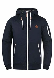 !Solid Tilly Herren Übergangsjacke mit Kapuze Insignia Blue