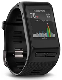 vivoactive HR Sport GPS-Smartwatch - integrierte Herzfrequenzmessung am Handgelenk, diverse Sport Apps, Smart Notification, Activity Tracker, 1,5 Zoll (3,8cm) Farbdisplay