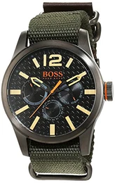 Paris Herren-Armbanduhr Quartz mit Textil Armband 1513312
