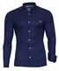 Kayhan Herren Hemd Oxford Dunkelblau M