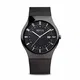 BERING Herren Analog Solar Collection Armbanduhr mit Edelstahl Armband und Saphirglas