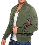 Alpha Industries MA-1 TT Fliegerjacke sage green