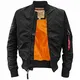 MA-1 TT Fliegerjacke schwarz - M
