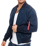 Alpha Industries MA-1 TT Fliegerjacke repl.-blue