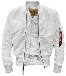 MA-1 TT Fliegerjacke weiß - M