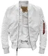 MA-1 TT Fliegerjacke weiß - M