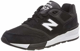Herren 597 Sneaker, schwarz (black), 42 EU