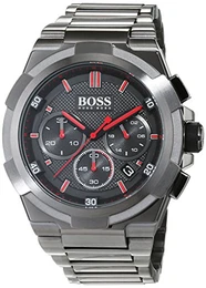 Hugo Herren Chronograph Quarz Uhr mit Edelstahl Armband 1513361