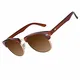 CGID Sonnenbrille Herren Damen Retro Vintage Halbrahmen Polarisiert UV400 Schutz