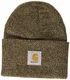 Carhartt Unisex-Adult Watch Hat Beanie Hat, Dark Braun/Sandstone, Einheitsgröße