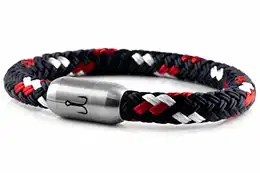 ® Segeltau Armband MAKRELE 2.0 Blau Rot Weiß, 21.0