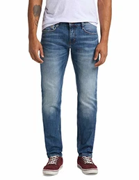 Herren Oregon taps toelopende Fit Jeans, 583 Blau, 32W / 32L EU